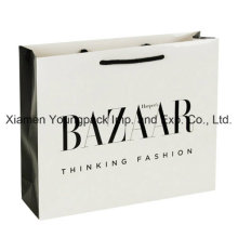 Luxury Gloss Laminate Rope Handle Paper Gift Packaging Bag